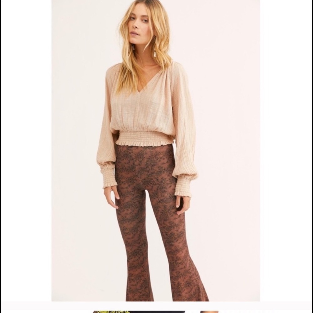 M Free People Bell Bottoms Pants - Picture 7 of 10